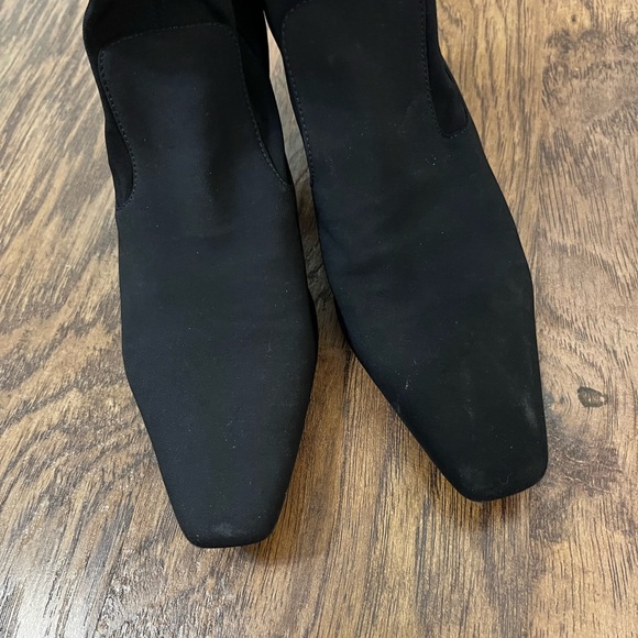 Cole Haan Black Heeled Boots Size 9.5 - Picture 12 of 15